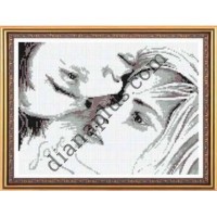 Схема для вишивання картини "Закохані" Ч2300