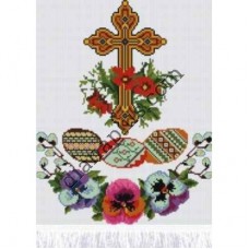 Схема для вишивання рушника "Пасхальний" С1834