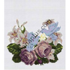 Схема для вишивання весільного рушника "Для закоханих" С2611