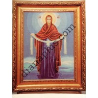 Схема для вишивання картини "Покров Пресвятої Богородиці" R2800