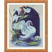 Схема для вишивання картини "Гордий птах" Ж1456