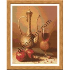 Схема для вишивання картини "Натюрморт з гранатом" Н1451