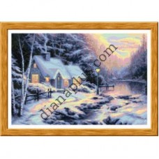 Схема для вишивання картини "Зима" Р1853