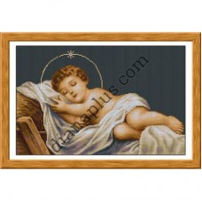 Набір для вишивання картини "Ісусик в яслах" R1204