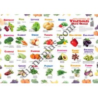 Абетка в картинках L14 "Fruits&Berries" А4 ламінована