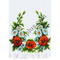 Схема для вишивання рушника "Польова пісня" C1009