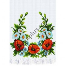 Схема для вишивання рушника "Польова пісня" C1009