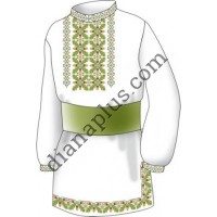 Схема для вишивання вишиванки для хлопчика "Дубочки" F2506