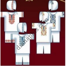 Схема для вишивання хрестильного набору для немовляти F2608