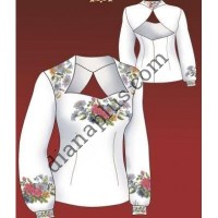 Схема для вишивання жіночої вишиванки "Пастораль" F2804