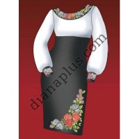 Схема для вишивання жіночої сукні "Чарівний сад" F2818