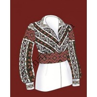 Схема для вишивання жіночої вишиванки "Традиція" F3013в