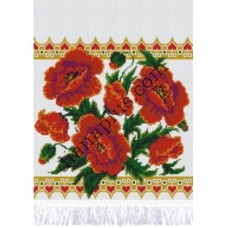 Набір для вишивання рушника "Маки" С1829