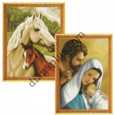 Кольорові символьні схеми для вишивання Артикул Z127 "Святе сімейство"