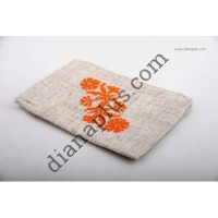 Обкладинка на паспорт "Помаранчевий орнамент"