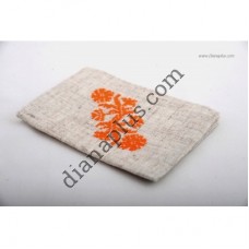 Обкладинка на паспорт "Помаранчевий орнамент"