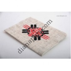 Обкладинка на паспорт "Україна" (Червоно-чорна)