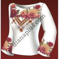 Набір для вишивання жіночої вишиванки "Жоржини" F2805