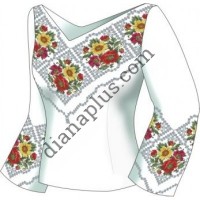 Набір для вишивання жіночої вишиванки "Чарівні квіти" F2504