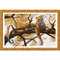 Набір для вишивання картини "Леопард" Ж1873