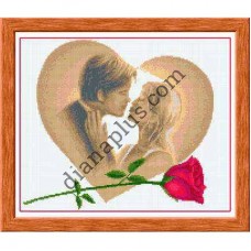 Набір для вишивання картини "Кохання" П816