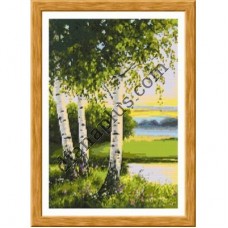 Набір для вишивання картини "Вечірнє сяйво" P1846