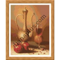 Набір для вишивання картини "Натюрморт з гранатом" Н1451