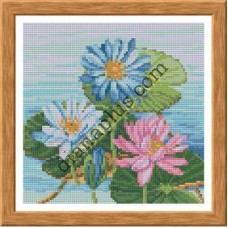 Набір для вишивання картини "Водяні лілії" К1444