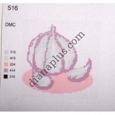 Канва з малюнком "Часник"