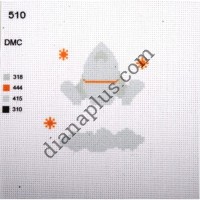 Канва з малюнком "Ракета"