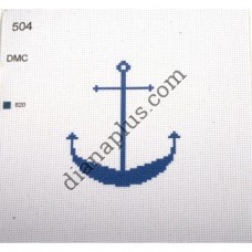 Канва з малюнком "Якір"