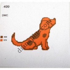 Канва з малюнком "Цуценя"