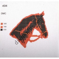 Канва з малюнком "Коник"