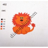 Канва з малюнком "Левеня"