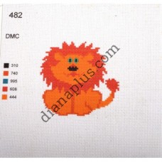 Канва з малюнком "Левеня"