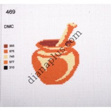 Канва з малюнком "Горщик"