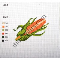 Канва з малюнком "Кукурудза"