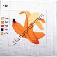 Канва з малюнком "Банан"