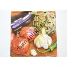 Серветка для декупажу "Овочеве асорті"