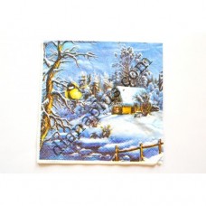 Серветка для декупажу Зима