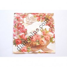Серветка для декупажу "Голуби"