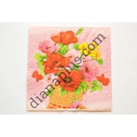 Серветка для декупажу "Букет квітів"