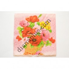 Серветка для декупажу "Букет квітів"