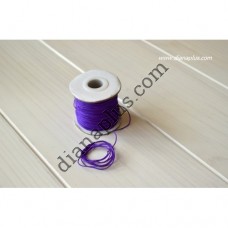 Шнур вощений фіолетовий