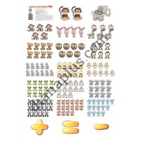 Абетка в картинках L18 "Рахунок від 1 до 20" А4 ламінована