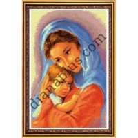 Набір для вишивання картини "Мати з немовлям" R2202