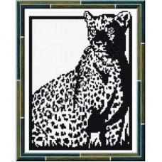 Набір для вишивання картини "Леопард" Ч875