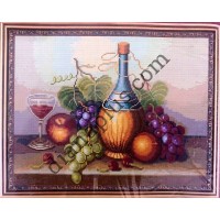 Набір для вишивання картини "Вино та фрукти" Н1448