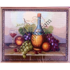 Набір для вишивання картини "Вино та фрукти" Н1448