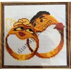 Набір для вишивання картини "Обручки" М1515